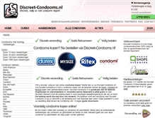 Tablet Screenshot of discreet-condooms.nl